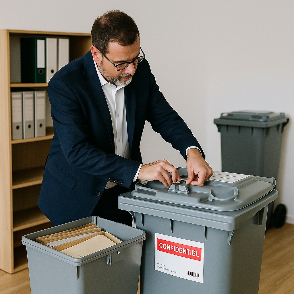 Destruction de stock pour les cabinets comptables et études notariales : confidentialité garantie