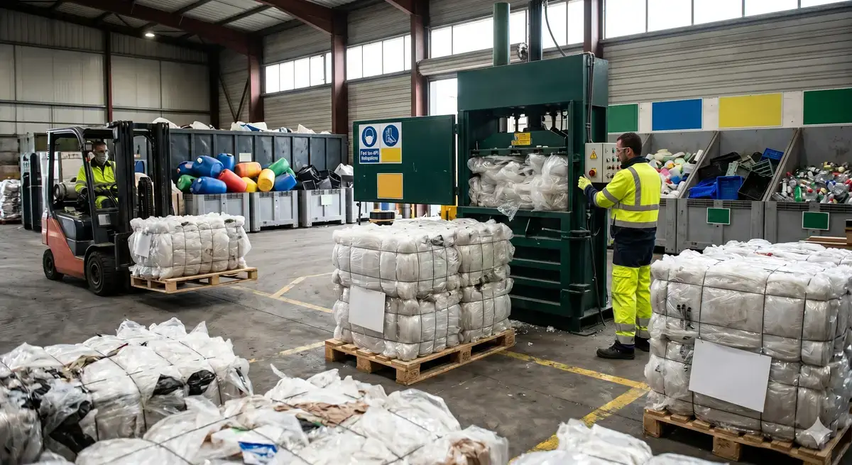 Rachat de plastiques recyclables en entreprise